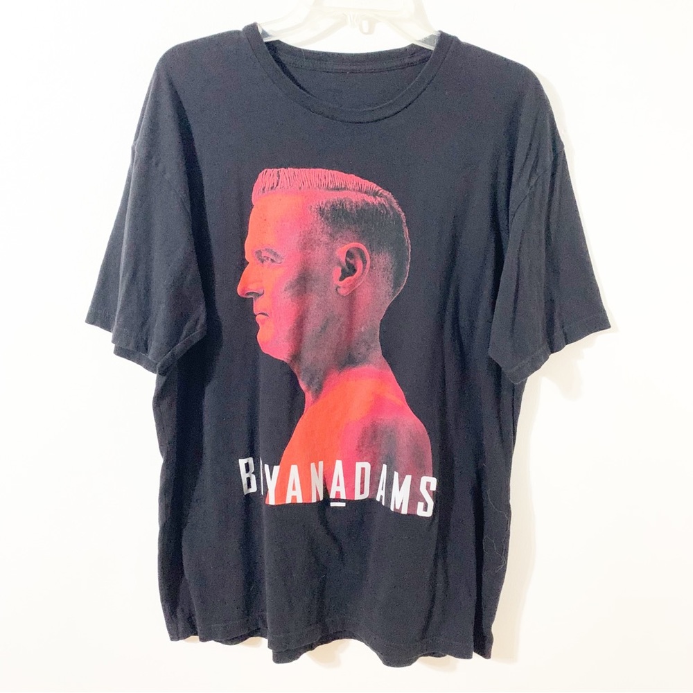 Unbranded Bryan Adams Shine a Light Graphic Concert Tee Short Sleeve Crewneck